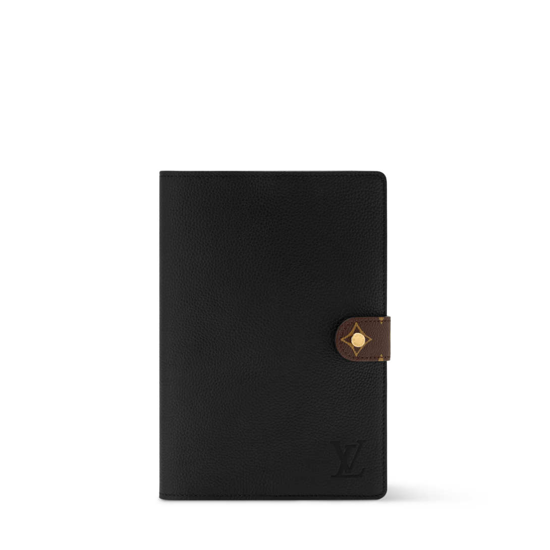 Charles MM Notebook Cover - Luxury S00 Black | LOUIS VUITTON